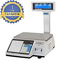 Ваги з друком етикетки CAS CL-5200-P