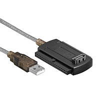 Кабель адаптер (контроллер) USB 2.0 to SATA / IDE новый