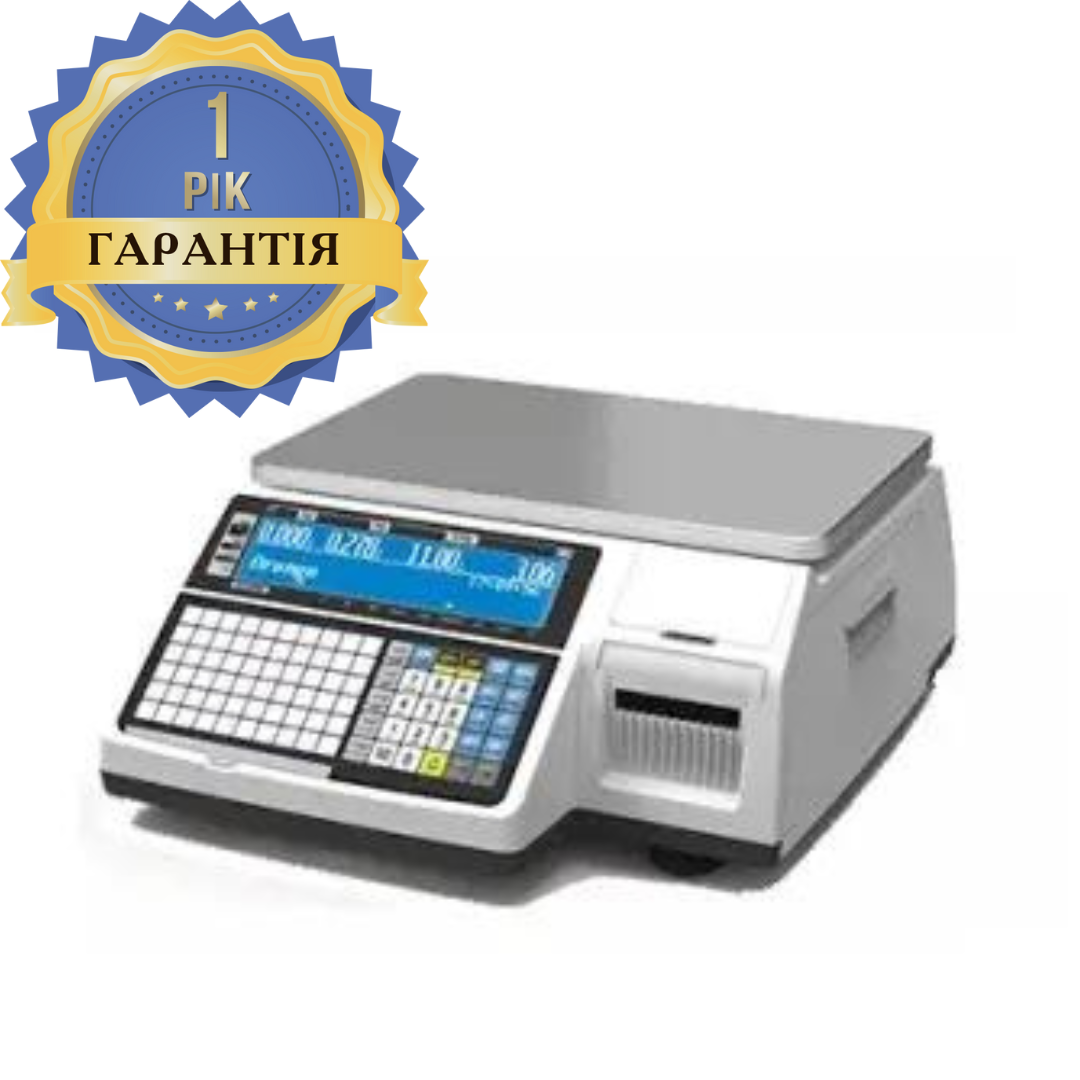 Ваги з друком етикетки CAS CL-5200-B, фото 1