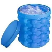 Силиконовая форма для льда Ice Cube Maker Genie, 120 кубиков льда для охлаждения напитков