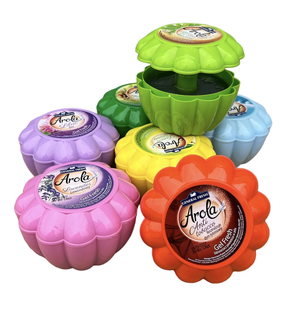 Освіжувач повітря мушля Arola гель в асортименті 1 шт., фото 1