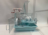 Клітка для хомяка з лабіринтом 36х27х28 см, фото 3