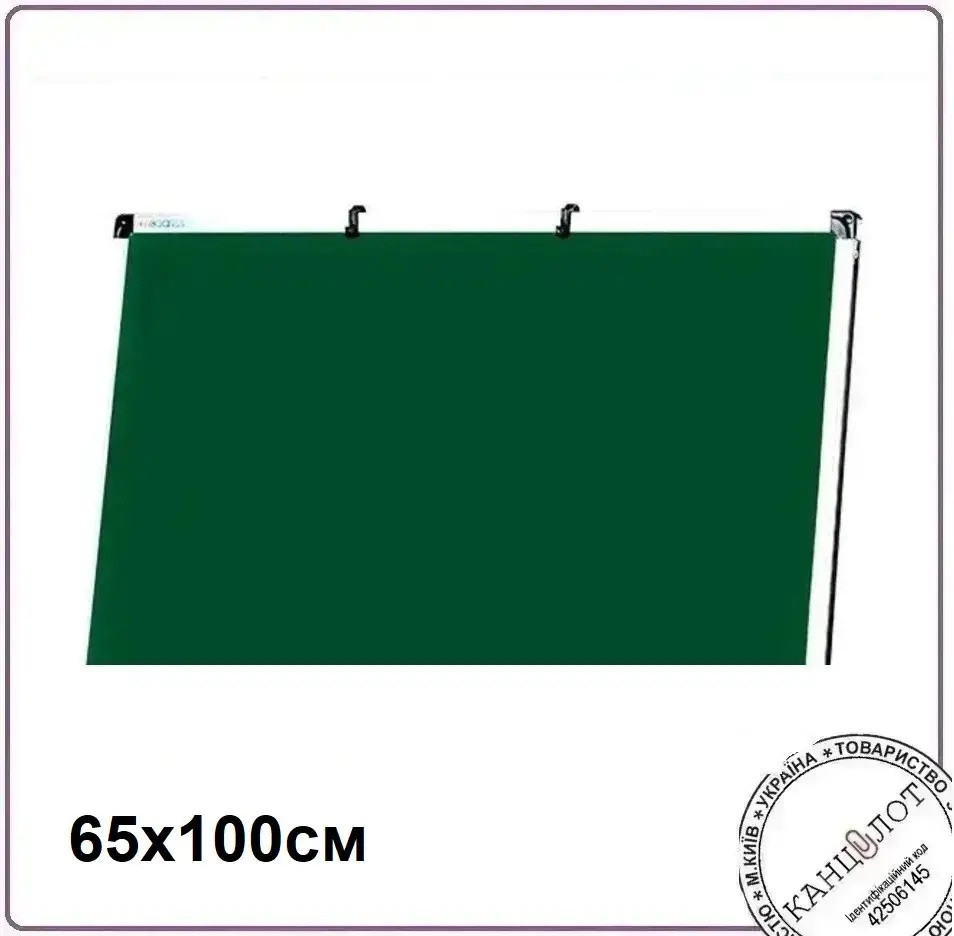 Дошка UKRBOARDS для крейди 65х100см , алюмінієва рамка (UB65x100G)