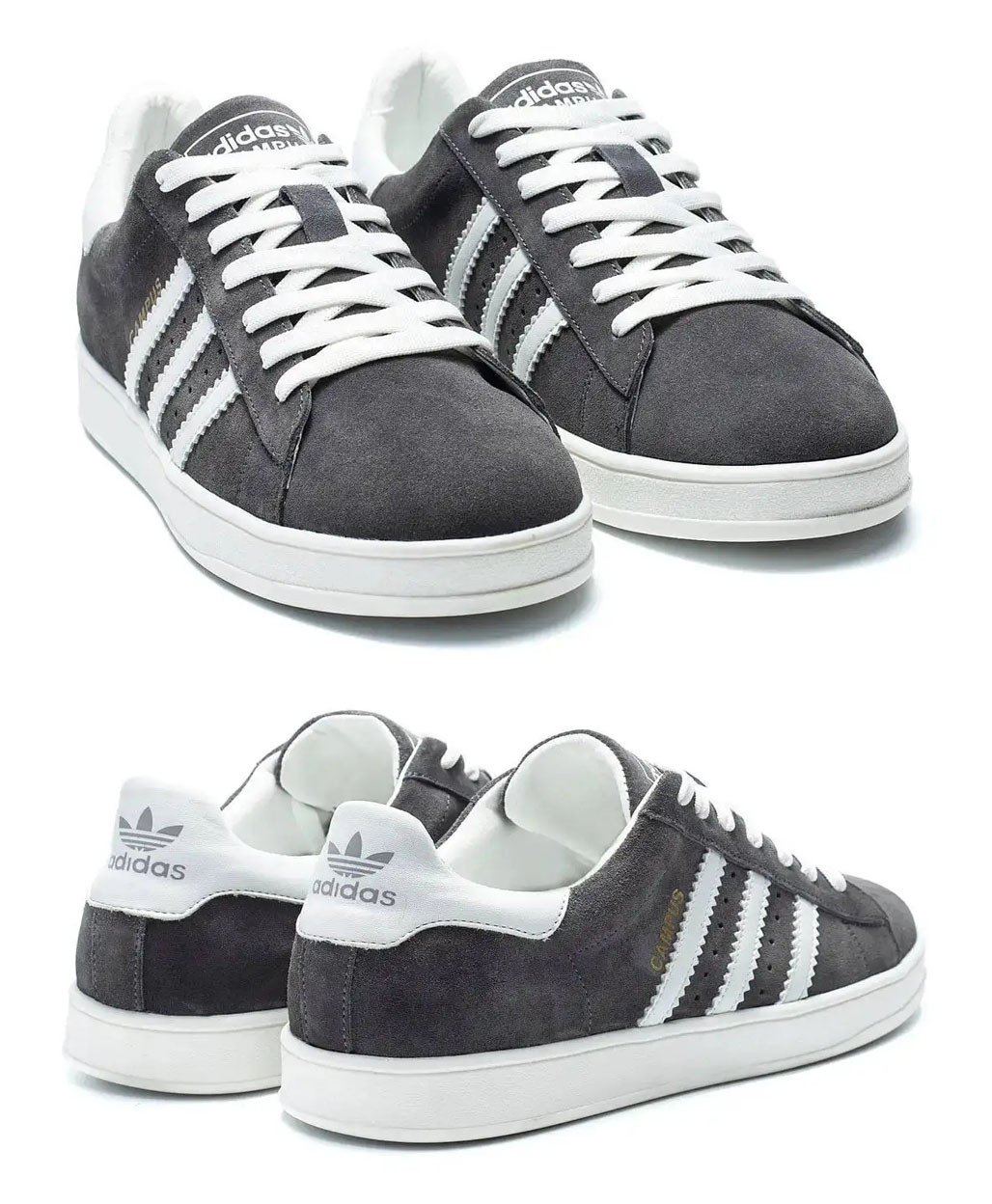 Чоловічі замшеві кросівки Adidas (Адидас) Grey, кеди повсякденні сірі. Чоловіче взуття