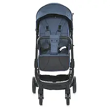 Коляска дитяча прогулянкова Flash M 5727 Blue (чохол), фото 4