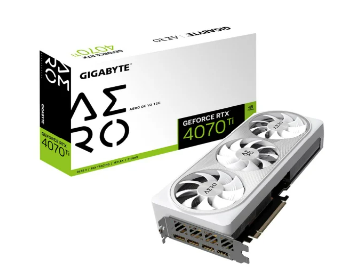 Видеокарта GIGABYTE GeForce RTX 4070 Ti AERO OC V2 12G (GV-N407TAERO OCV2-12GD)