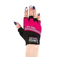 Рукавички для фітнесу Power System PS-2920 Fit Girl Evo Pink M, фото 3