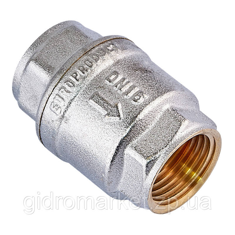 Клапан зворотний EUROPRODUCT (нікельований) 1/2"