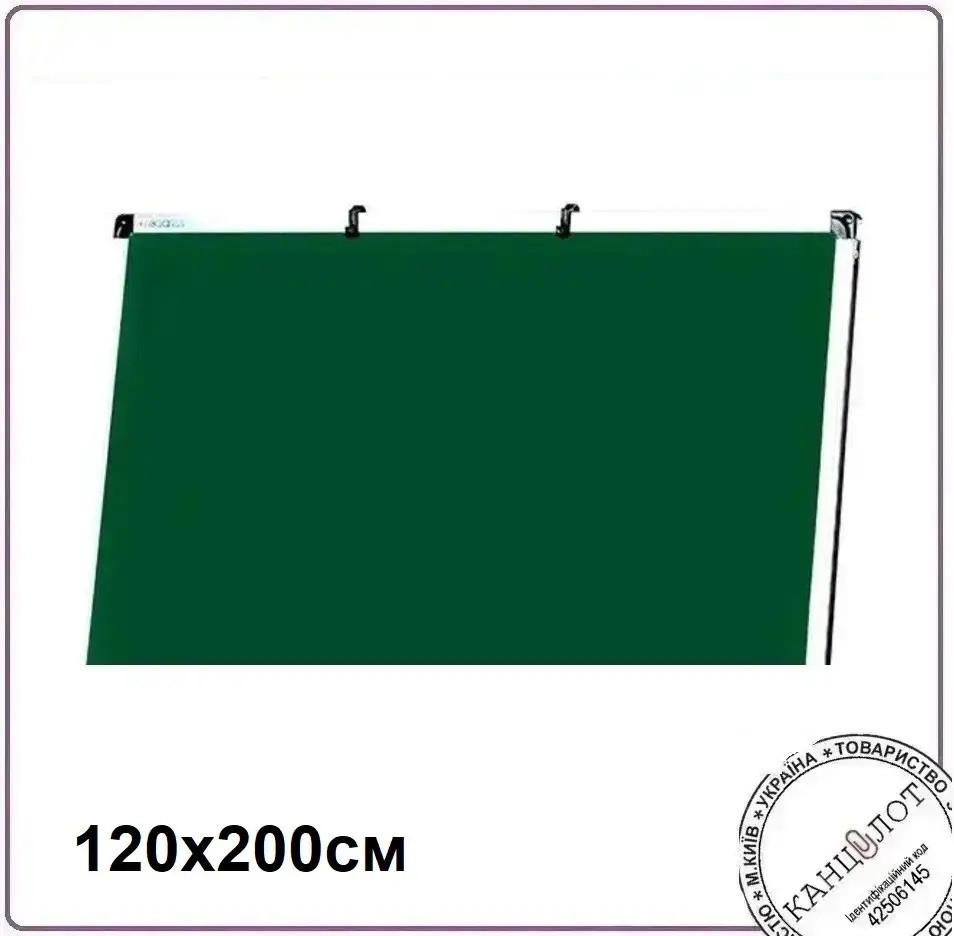 Дошка UKRBOARDS для крейди 120х200см , алюмінієва рамка (UB120x200G), фото 1