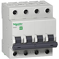 Автоматический выключатель 40A 4,5kA 4P тип С Easy9 Schneider EZ9F34440