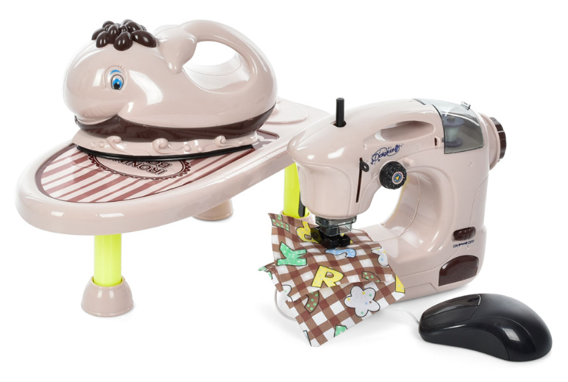 Дитячий ігровий набір побутової техніки LIMO TOY 6758A Ігрова побутова техніка швейна машинка з праскою