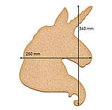 Артборд ЄДИНОРІГ 25х34 см, фото 2