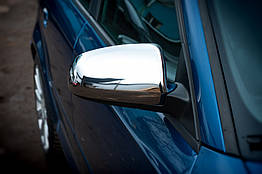 Накладки на дзеркала для Audi A3 (2004-2008) Carmos (2 шт., нерж.)