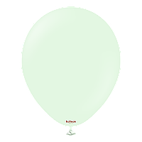 Латексный шарик Kalisan 12"(30 см) Macaron Pale Green - Макарун бледно-зелёный