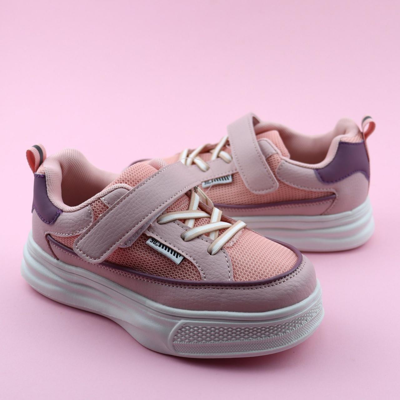 0703E Кеди рожеві на липучці тм Том.м