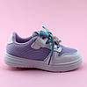 10992K Кросівки для дівчаток на шнурках із фігуркою та липучкою Тм.м, фото 8