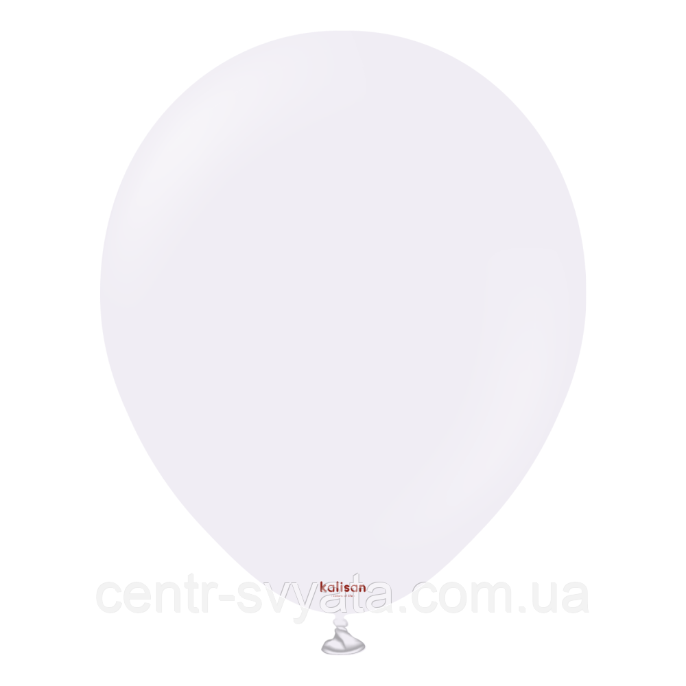 Латексна кулька Kalisan 18"(45 см) Macaron Pale Lilac | Макарун блідо-ліловий