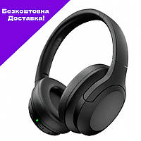 Бездротові накладні навушники Proove P1 Pleasant black | Великі Bluetooth навушники з комбінованим підключенням