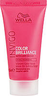 Маска для яркости цвета окрашенных волос Wella Professionals Invigo Color Brilliance Mask 30 мл