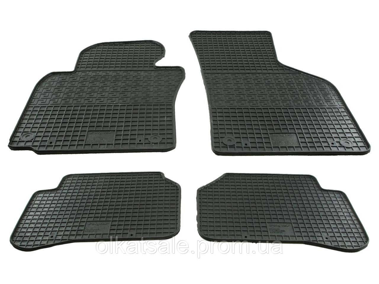 Коврики салона VW Passat B6, B7 2005-2014, СС 08->, Tiguan 07-> борт 2,5см, высокий борт