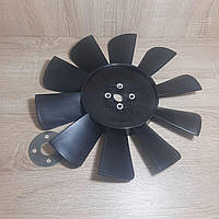 Вентилятор системы охлаждения (крыльчатка) Газель,Соболь 10 лопастной черный с шайбой (пр-во SCOTIE)