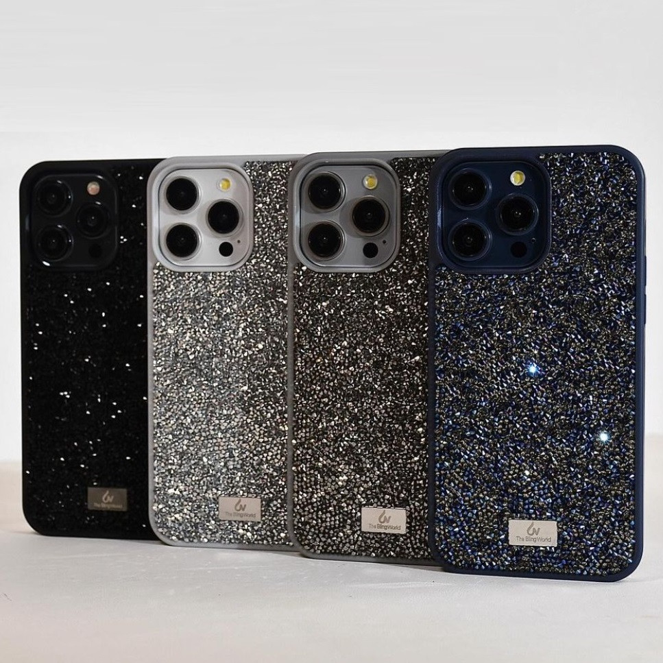 Чохол із стразами The Bling World Diamond для iPhone 15 Pro Max