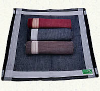 Мужской носовой платок 30х30 см. Комплект 12 штук M - 08