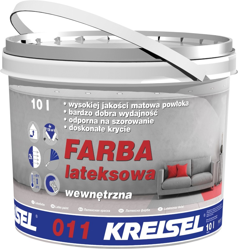 KREISEL База А Фарба інтер"єрна латексна 011, 2,5л