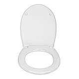 Сидіння для унітазу SoloPlast SP8, кріплення пластик, 358х430 мм, фото 2