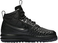 Кроссовки Nike Lunar Force 1 Duckboot Triple Black 916682-002