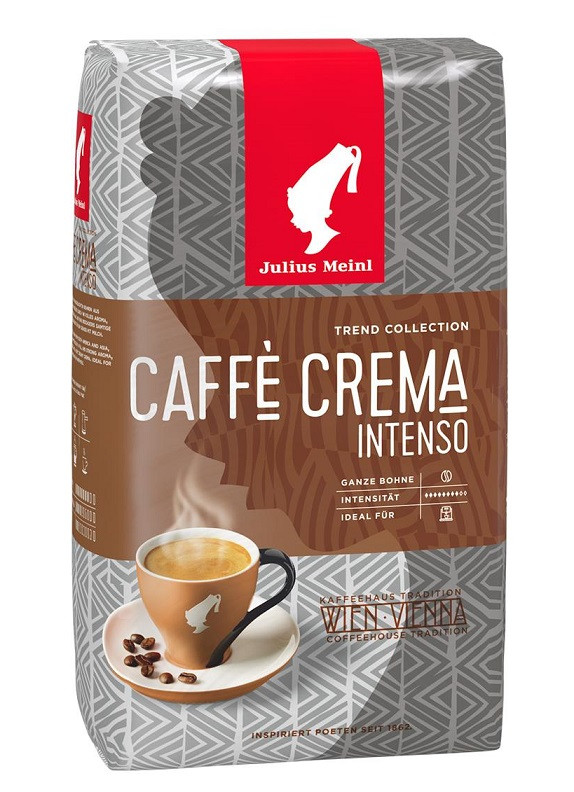 Кава у зернах Julius Meinl Caffe Crema intenso 1кг Джуліус Кафе Крема Австрія