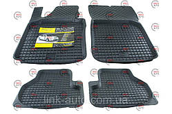 Коврики салона VW Caddy 2004-2015  борт 2,5см,  высокий борт (4шт)