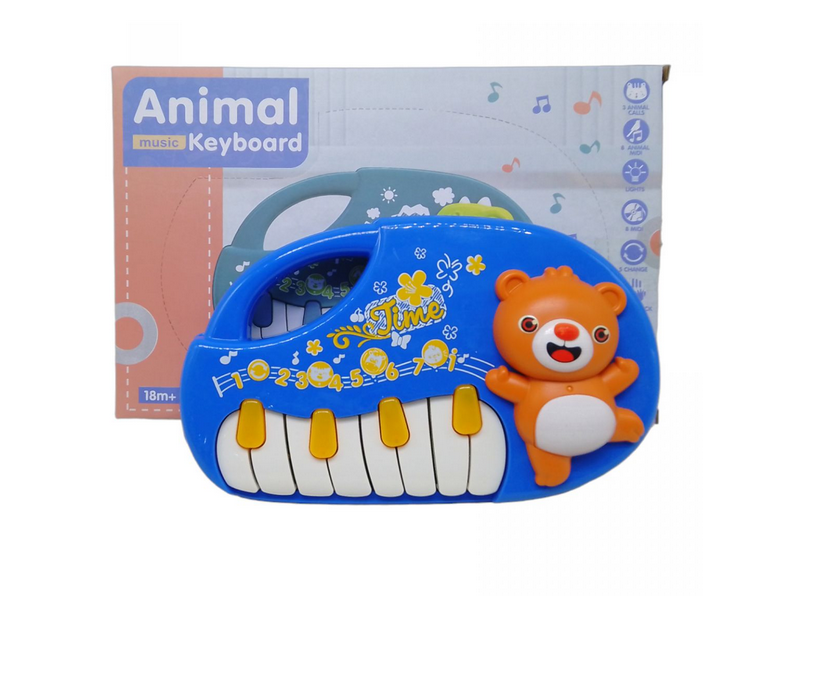 Піаніно дитяче "Animal kingdom" (синій) MIC (MTK036-2)