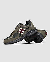 Чоловічі Кросівки New Balance 990 v3 Made in USA Khaki / Нью Беланс 990 В3 Мейд ін ЮСА Хакі, фото 6