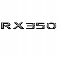 Автологотип шильдик эмблема надпись Lexus RX 350 Black Еdition на крышку багажника