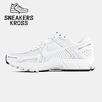 Женские кроссовки Nike Zoom Vomero 5 White Black, Найк Зум Вомеро 5 белые, Демисезонные nike vomero