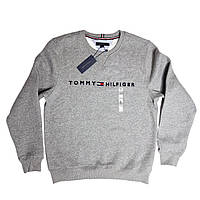 Мужской свитшот Tommy Hilfiger Размер M Серый