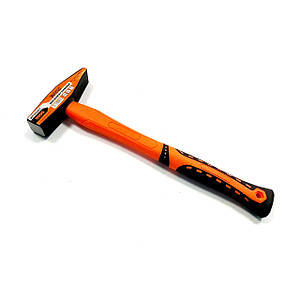 Молоток слюсарний 500 грам WF99007, молоток з гумовою ручкою 0,5 кг