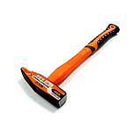 Молоток слюсарний 1000 грам WF99008, молоток з гумовою ручкою 1 кг, фото 3