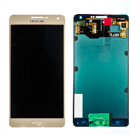 Дисплей Samsung A700 Galaxy A7 с тачскрином золотой оригинал GH97-16922F