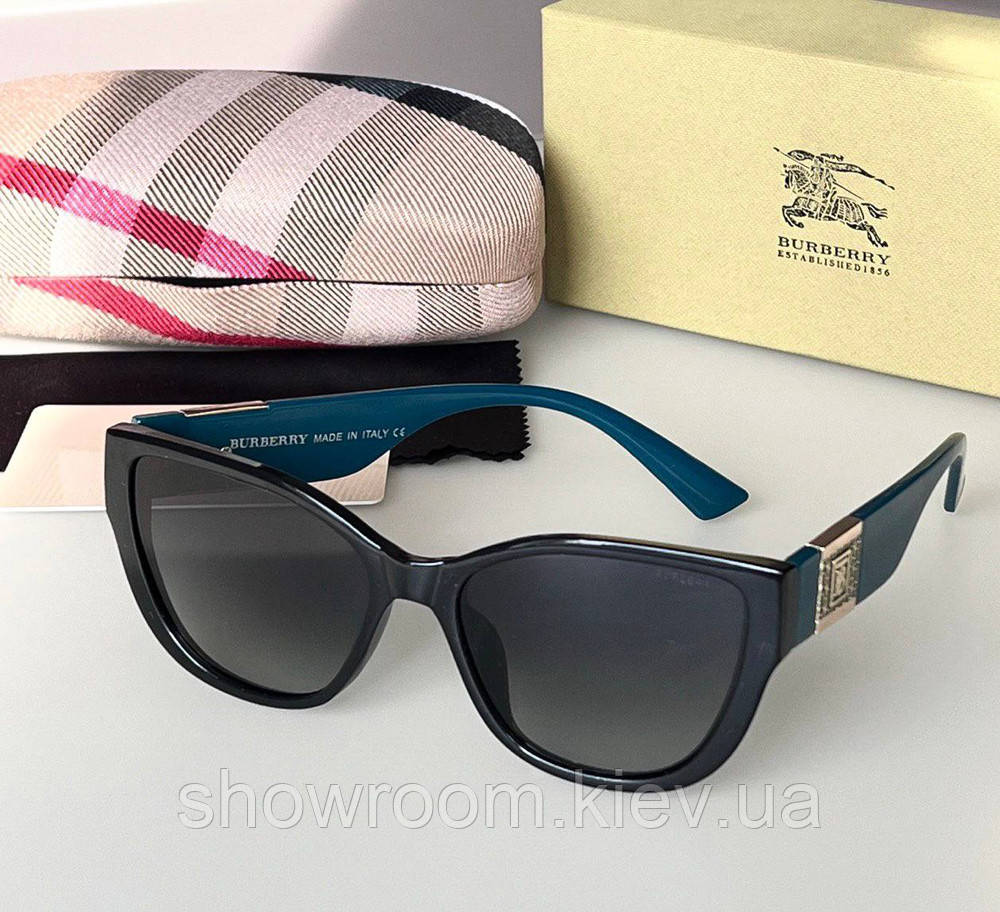 Жіночі сонцезахисні окуляри з поляризацією BRB (14320) green, фото 1