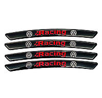 Наклейки на диски VW Racing