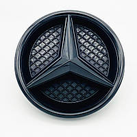 Эмблема в решетку радиатора Mercedes C-Class W205 2014-2018 A0008880060 чорна
