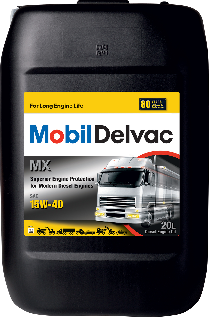 Моторна олива Mobil Delvac MX 15w40 CI-4/SJ, E7/A3/B4, VDS-3, RLD-2 20л