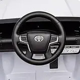 Електромобіль джип дитячий Toyota (2 мотори 40W, 1 акумулятор 12V7AH, MP3) M 5101EBLR-11 Сірий, фото 3