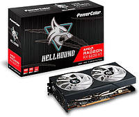 Видеокарта PowerColor Radeon RX 6600 Hellhound 8GB GDDR6 б/у