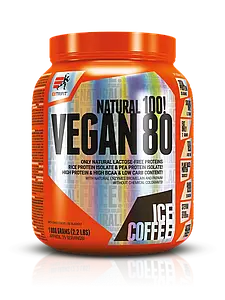 Рослинний протеїн Vegan 80 1000g (Caramel)