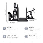 Упори для книг Glozis Factory, фото 10