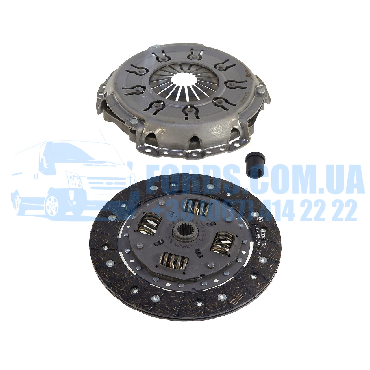 Комплект зчеплення без витискного FORD ESCORT 1995-2001 (1.6/1.8 ZETEC) LUK