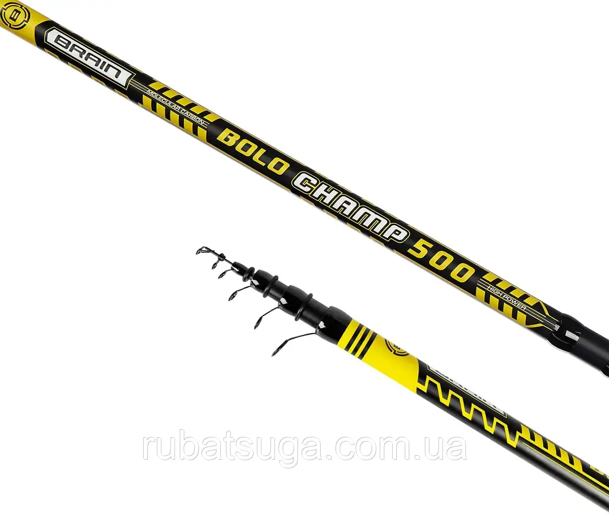Вудлище під літній бічний кивок Brain Champ Bolo 600 30-60gr з/к